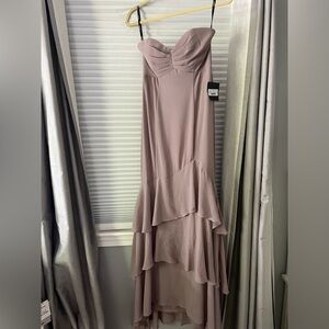 Mauve prom dress